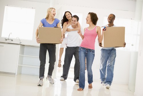 Furniture pick-up service for a home in Queens Park