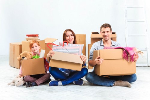 Local man with van service supporting a move in Queens Park