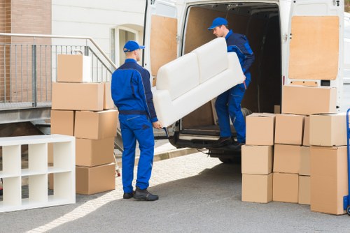 Packing and transport service for a Queens Park move