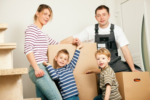 Careful packing and loading for a flat removal in Queens Park