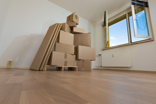 Furniture delivery and collection using a Queens Park man and van