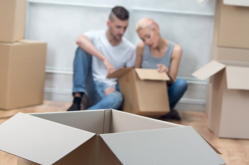 Apartment removals with stair and access planning in Queens Park