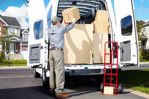 Residential removal van service for Queens Park flats and homes