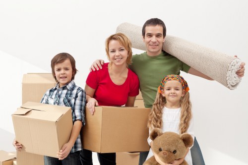 Local movers handling access and parking challenges near Queens Park homes
