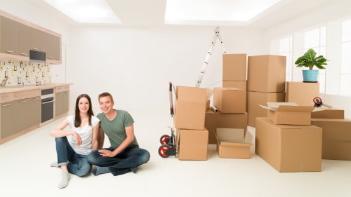 Careful packing and loading for a Queens Park home move